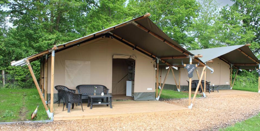 Basic Safari Lodge tent