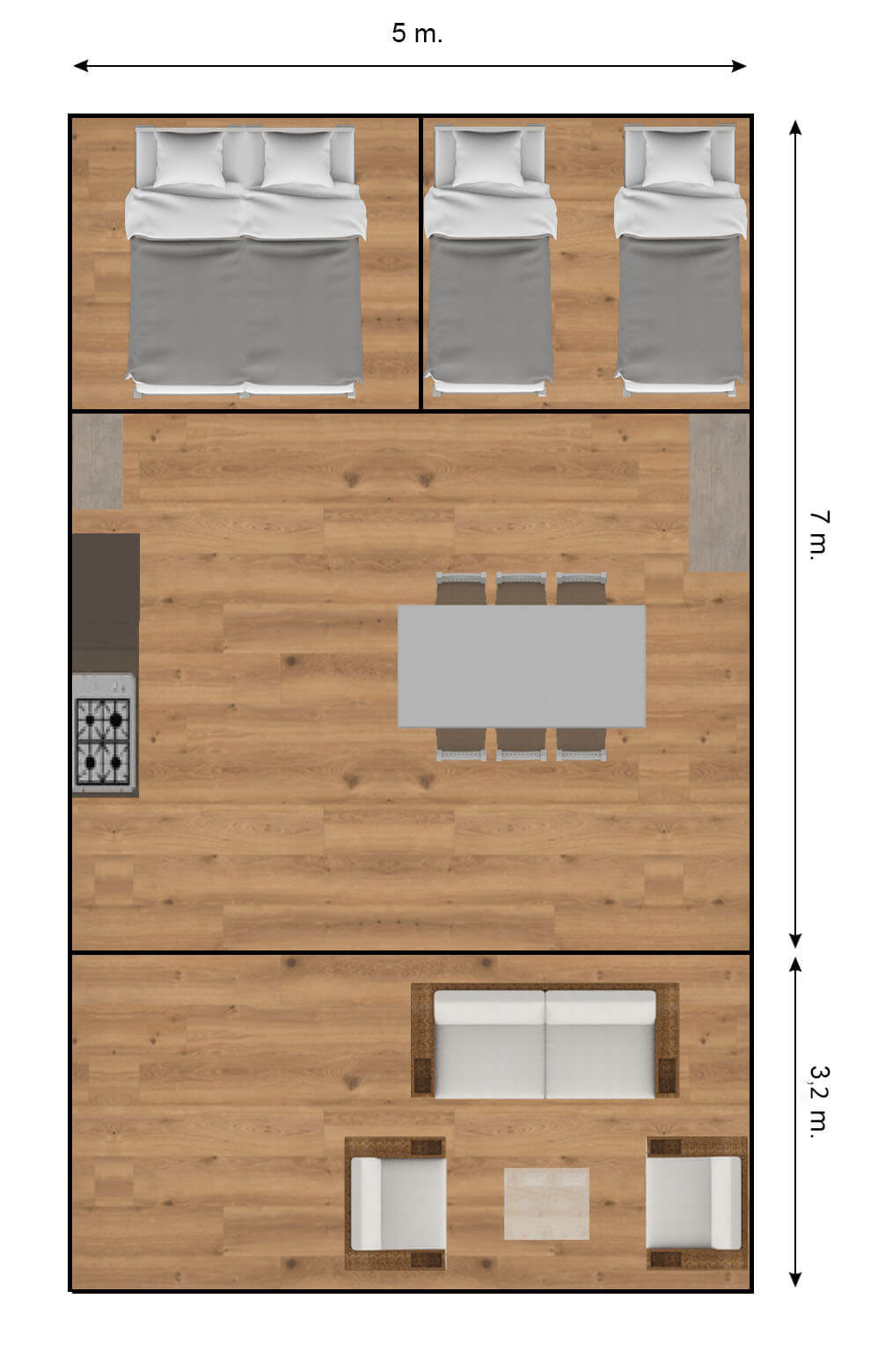 Plattegrond Woody 35 Plattegrond Woody 35